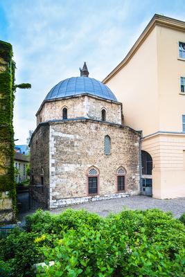 Pécs, Jakováli Hasszán dzsámija-stock-foto