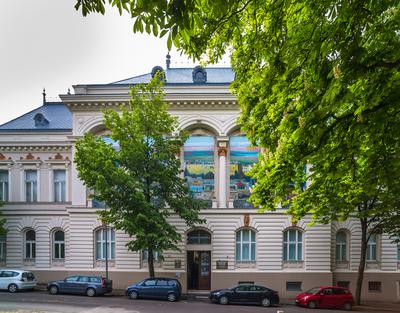 Pécs, Csontváry Múzeum-stock-foto