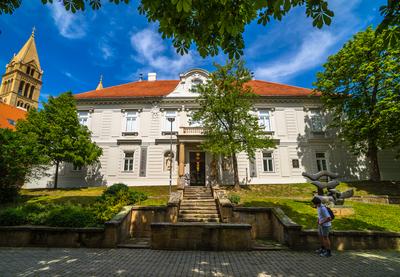 Pécs, Püspöki KincsTár-stock-foto