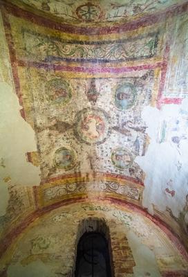 Pécs, Cella Septichora Látogatóközpont-stock-foto