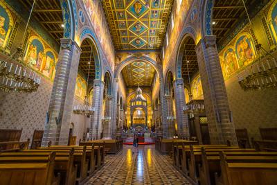 Pécs, Szent Péter- és Szent Pál-székesegyház-stock-foto
