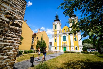 Székesfehérvár, Szent István-székesegyház-stock-foto
