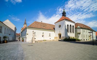Székesfehérvár, Szent Anna-kápolna-stock-foto