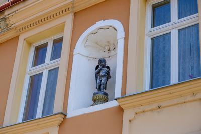 Székesfehérvár, Arany János utca-stock-foto