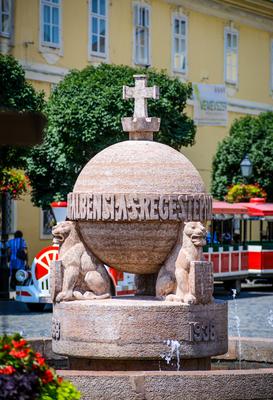 Székesfehérvár, az Országalma-stock-foto