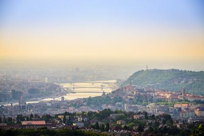 Budapest panoráma-stock-foto