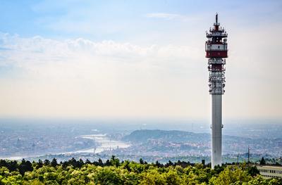 ORFK-torony, Hármashatárhegy-stock-foto