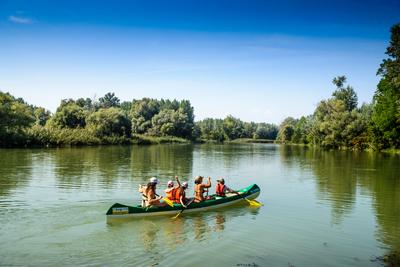 Szigetköz-stock-foto