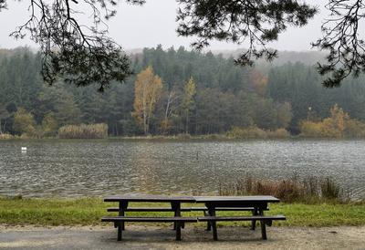 A Hársastó és környéke, Szentgotthárd-stock-foto