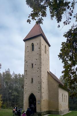 Velemér, Árpád-kori templom-stock-foto