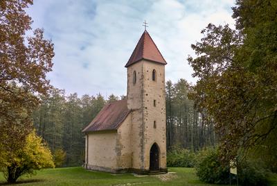 Velemér, Árpád-kori templom-stock-foto
