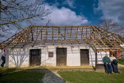 Fazekasház, Magyarszombatfa-stock-foto