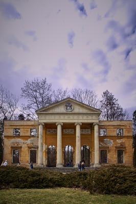 Alcsúti Arborétum, Kastélyrom-stock-foto