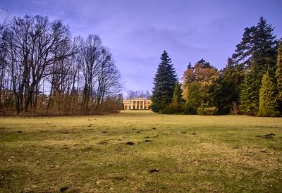 Alcsúti Arborétum, Kastélyrom-stock-foto