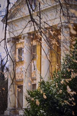 Alcsúti Arborétum, Kastélyrom-stock-foto