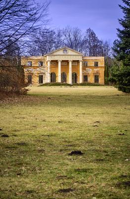 Alcsúti Arborétum, Kastélyrom-stock-foto