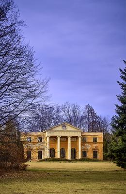 Alcsúti Arborétum, Kastélyrom-stock-foto