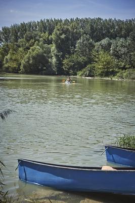 Szigetköz-stock-foto