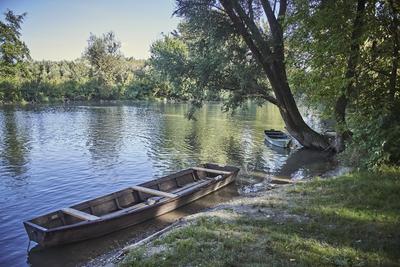 Szigetköz-stock-foto