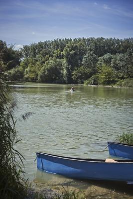 Szigetköz-stock-foto