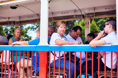 Széchenyi-hegyi Gyermekvasút, Budapest-stock-foto