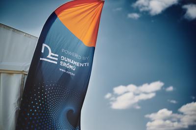 DERT strandzászló-stock-foto