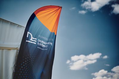 DERT strandzászló-stock-foto