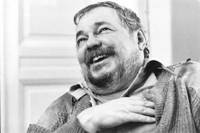 Lázár Ervin író-stock-foto