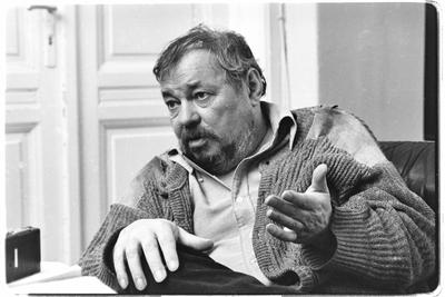 Lázár Ervin író-stock-foto