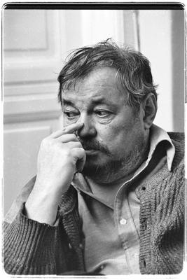 Lázár Ervin író-stock-foto