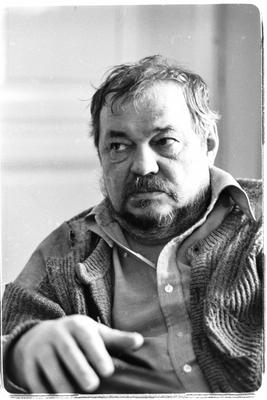 Lázár Ervin író-stock-foto