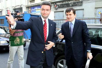 Charles Simonyi Budapesten-stock-foto