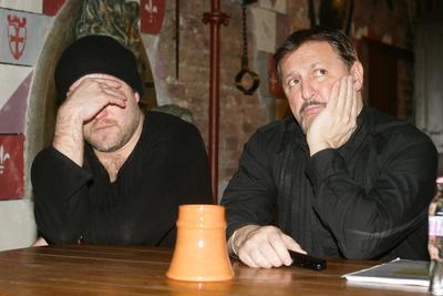 Jön a Spmalot musical!-stock-foto