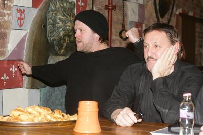 Jön a Spmalot musical!-stock-foto