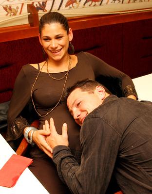 Megy a gőzös - stábvacsora-stock-foto