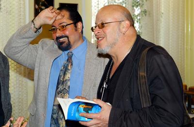 Nádas György Panaszkönyv című könyvének bemutatója-stock-foto