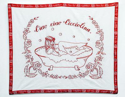 Modernkori falvédők-stock-foto