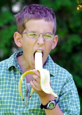 Jön a citromízű banán?-stock-foto