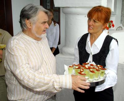 Balatoni Hal- és Borfesztivál-stock-foto