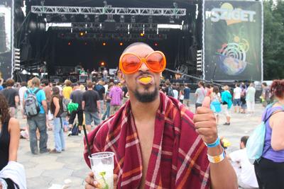 Szigetfesztivál 2009-stock-foto