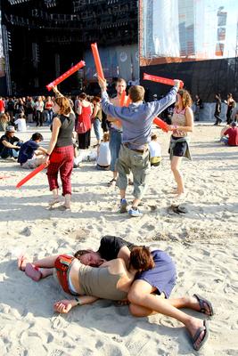 Sziget Fesztivál 2006-stock-foto