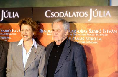 Bemutatták Szabó István Csodálatos Júlia című filmjét-stock-foto