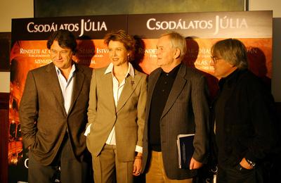 Bemutatták Szabó István Csodálatos Júlia című filmjét-stock-foto