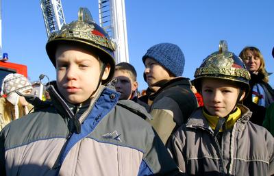 Új technika a Tűzoltóságnak-stock-foto