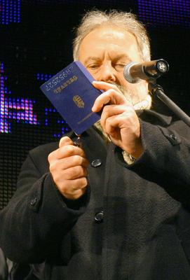 A Magyarok Világszövetsége rendezvénye a Kossuth téren-stock-foto