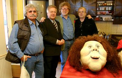 A Sztárvár sajtóbemutatója-stock-foto