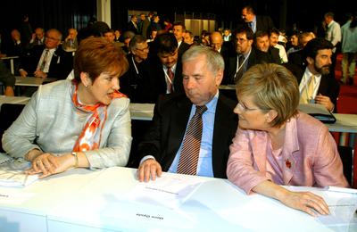 Szili Katalin az MSZP köztársasági elnökjelöltje-stock-foto