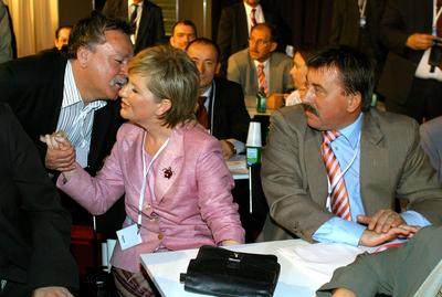 Szili Katalin az MSZP köztársasági elnökjelöltje-stock-foto