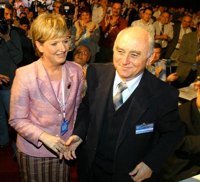 Szili Katalin az MSZP köztársasági elnökjelöltje-stock-foto