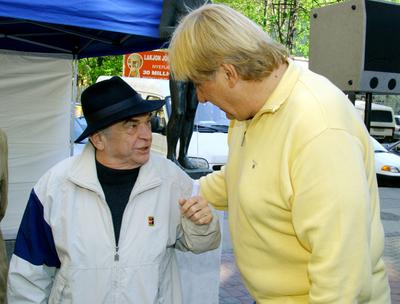 Faültetés a Föld Napja alkalmából-stock-foto